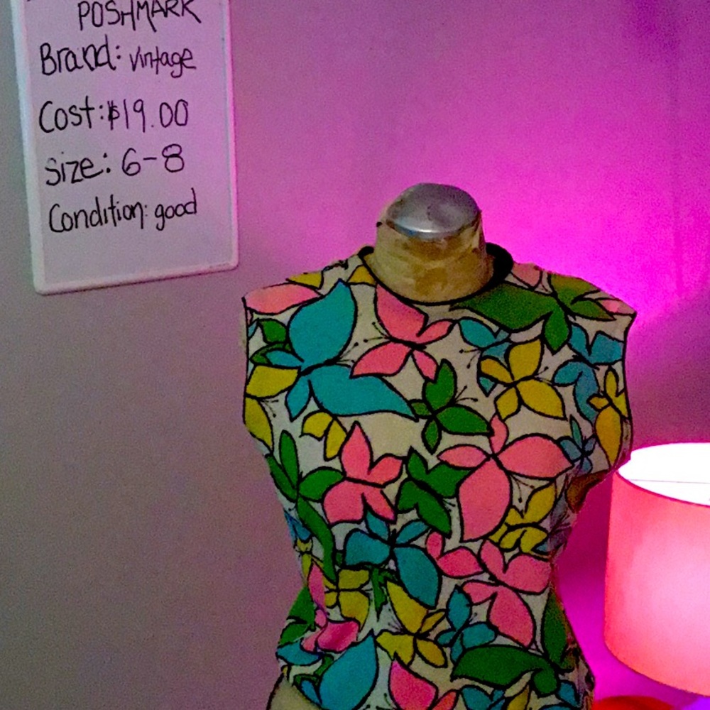 Vintage 1960’s sleeveless shirt